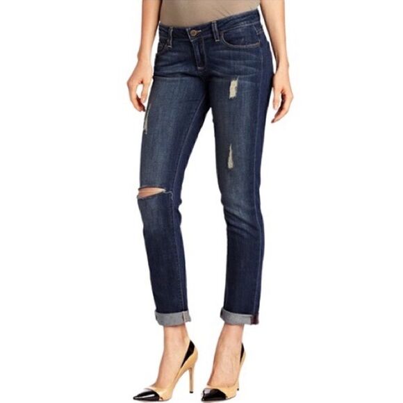 PAIGE Jimmy Jimmy Skinny Distressed Boyfriend Jeans - Picture 2 of 15